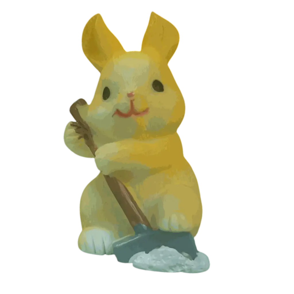 Miniature Golden Rabbit