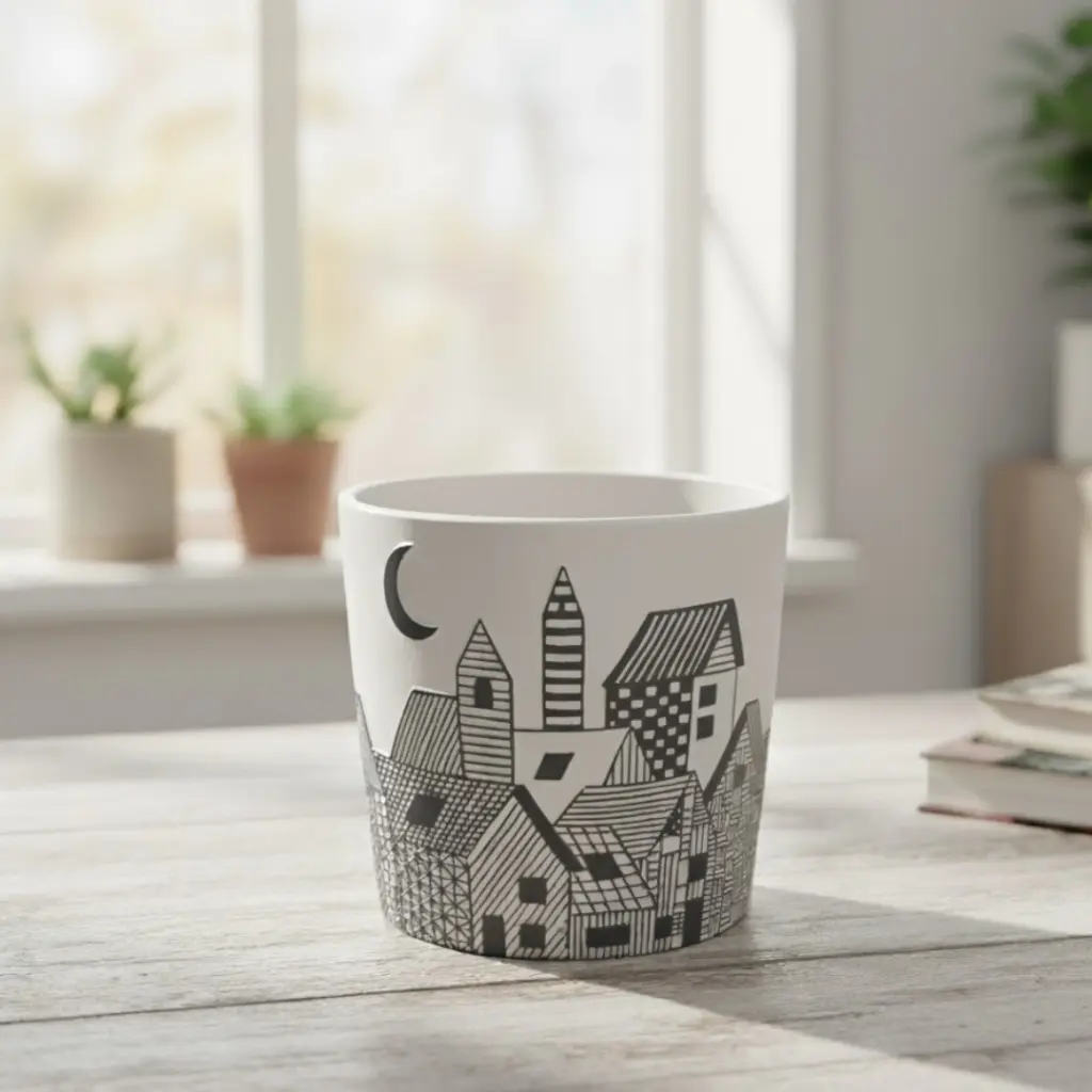 Pot Ceramic Midnight A601